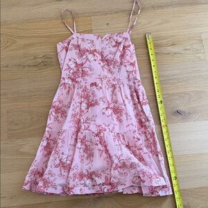 INTERMIX Pink Floral Dress